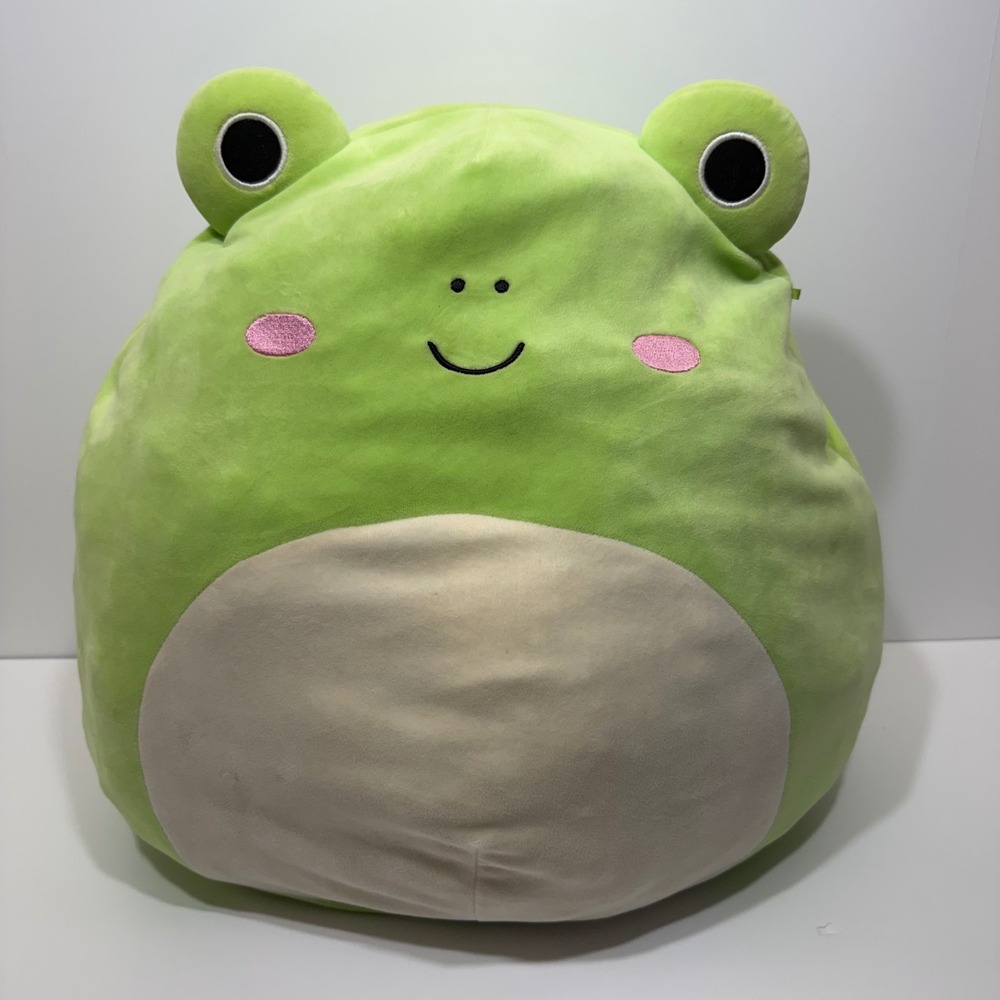 Squishmallows Wendy the Frog 16 Inch Large Green Plush Stuffed Animal Kellytoy